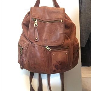Lucky Brand leather backpack